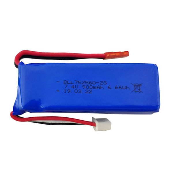 7.4V 900MAh Drone Li-Po Akku XK X520 XK X420 RC Quadcopter Varaosat Drone Vaihtotarvikkeet