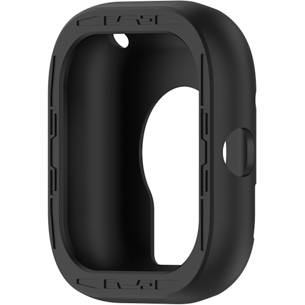 Kompatibel med Redmi Watch 4 Beskyttelsesetui - Silikone Beskyttende Urkasse Cover Shell Kompatibel med Redmi Watch 4 (Silikone Sort) Sort
