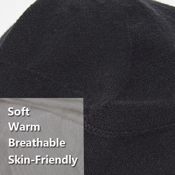 Sticka Slouchy Beanie Hatter for Kvinner Vinter Luer Myk Varm