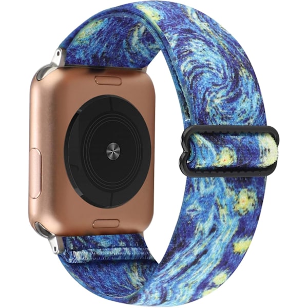 Justerbart elastiskt watch kompatibelt med Apple Watch 38mm 40mm