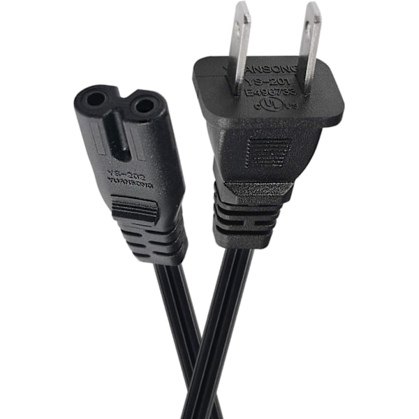 2-pack 2-spårs opolariserad Ul-listad Spt2 18Awg Universal