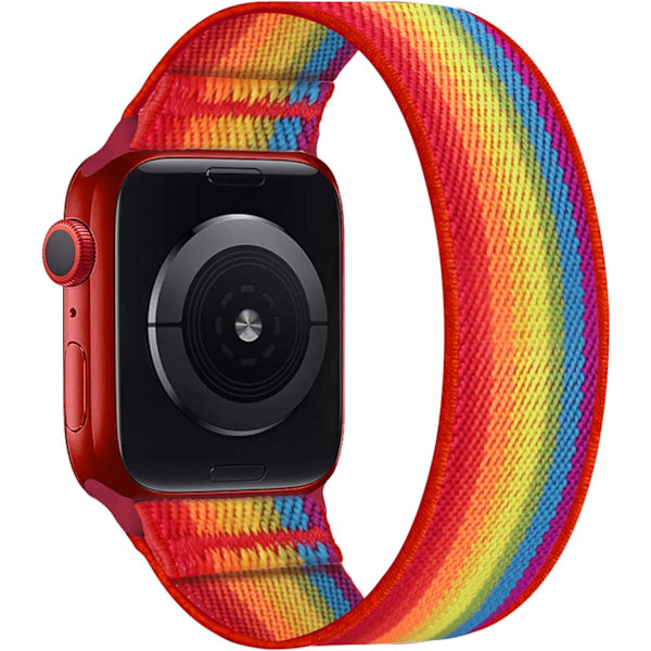 Stretchbare nylon solo-band som er kompatible med Apple Watch