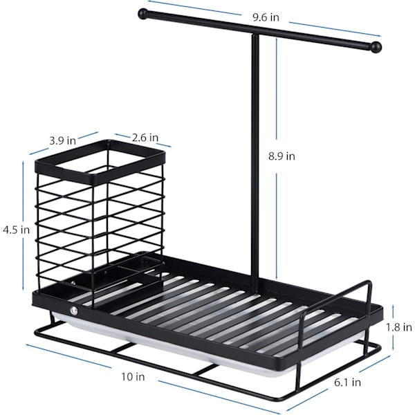 Diskho-svampstativ - Diskho Caddy Organizer med avloppskärl 304