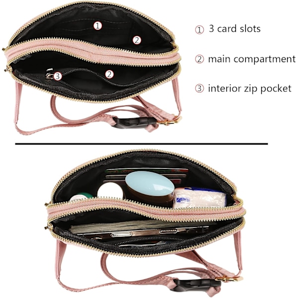 Fanny Packs för kvinnor Nylon Fashion Belt Bag Midjeväska Lätt Resa
