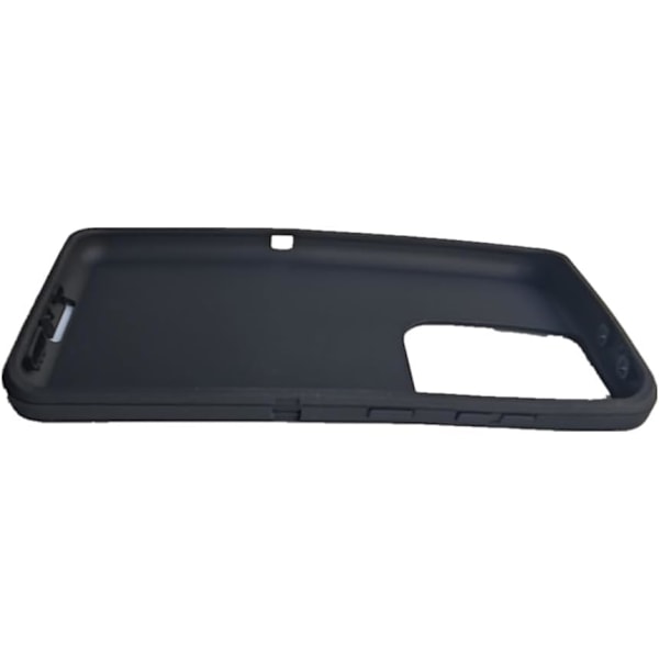 Korvaava TPE-kumipäällyskerroksen kuori, yhteensopiva Galaxy S21 Ultra Black Black -puhelimen Defender Series -kotelon kanssa