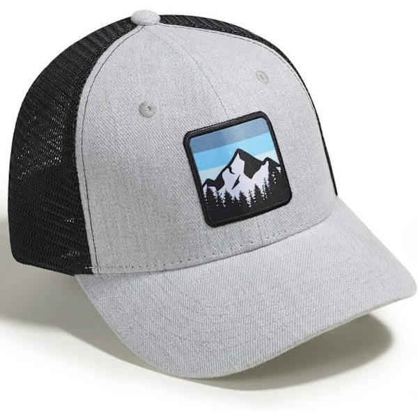 Mountains Sky Trucker Hat - Mesh Outdoor Baseball Cap til mænd og kvinder