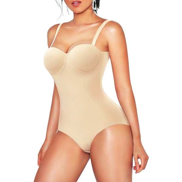 Body Shaper för kvinnor Tummy Control Shapewear Bodysuit Waist Trainer Faja One