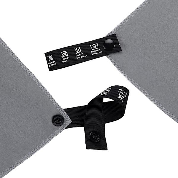 Mikrofiberhandduk 2-pack Campinghanddukar Superabsorberande Snabbtorkande