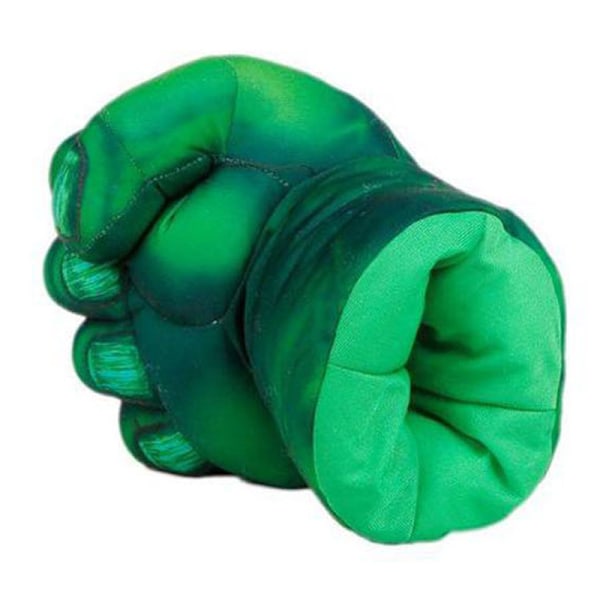 Hulkens grønne knyttneve-hansker