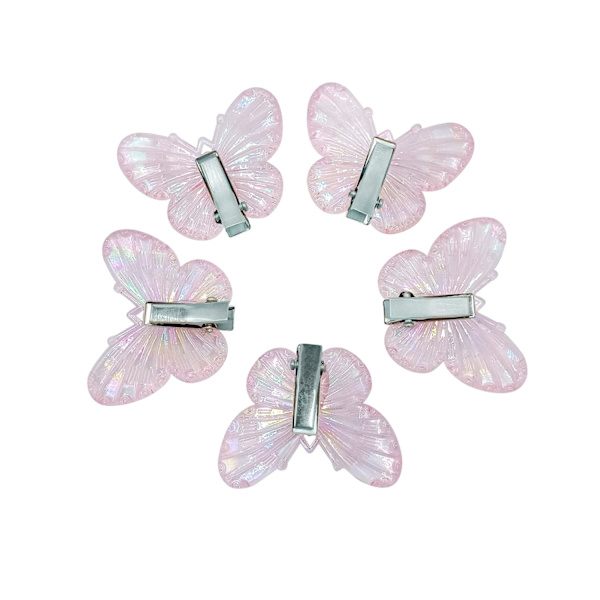 5PCS Dame Sommerfugl Hårnål Lille Hårnål Sommerfugl Hårnål