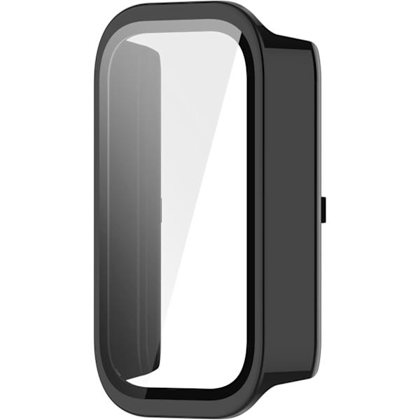 Kompatibel med Xiaomi Smart Band 9 Active Etui med Indbygget Skærmbeskytter, Fuld Dækning Anti-Ridse Anti-Fingeraftryk Blød TPU Skal passer til Xiaom