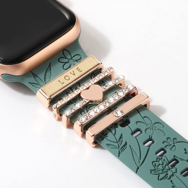 Klokkearmbånds Charms Kompatibel med Apple Watch 49mm 38mm 40mm 41mm