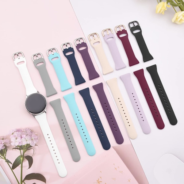 4-pack smala band för Garmin Venu / Vivoactive 3 watch, 20 mm