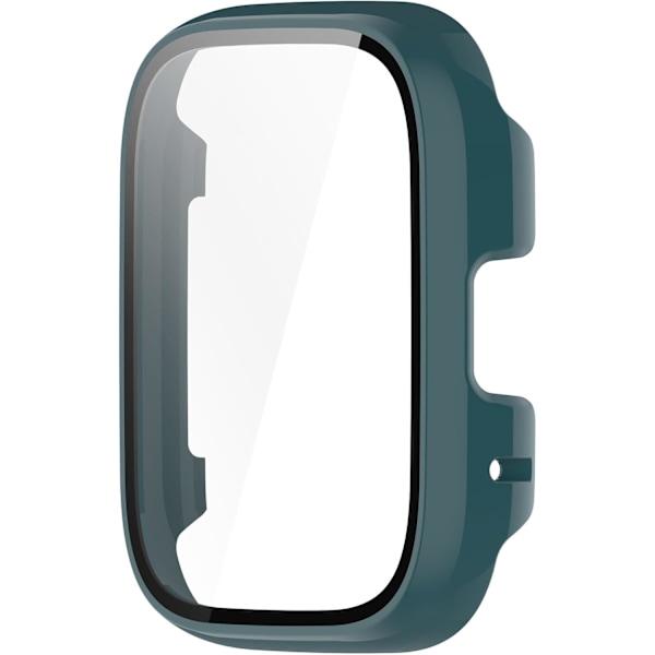 Skyddsfodral Kompatibelt för Redmi Watch 3 Active/Redmi Watch 3 Lite Fodral, Hård PC Härdat Glas Stötfångare Ultratunt Fullt Skydd för Xiaomi Watch
