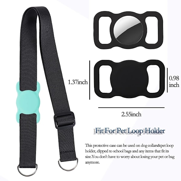 Etui kompatibel med AirTag Gps Tracker, Fit