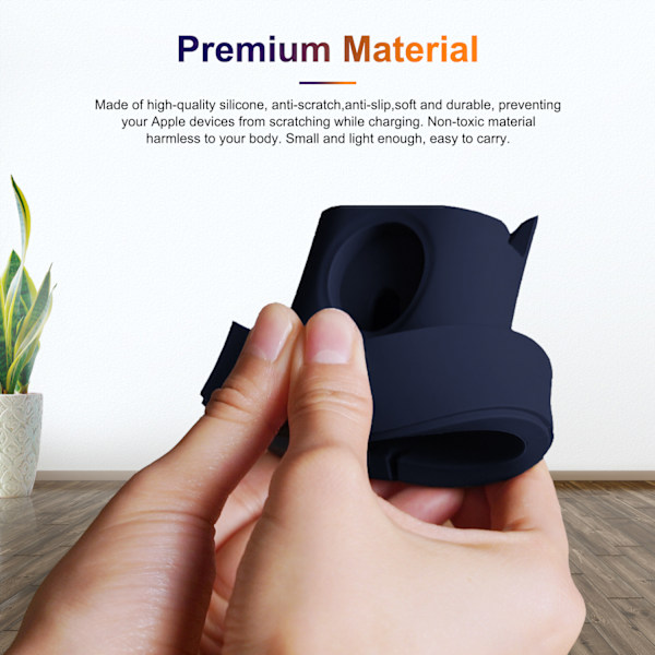 Lader for Apple Phone Watch 2-i-1