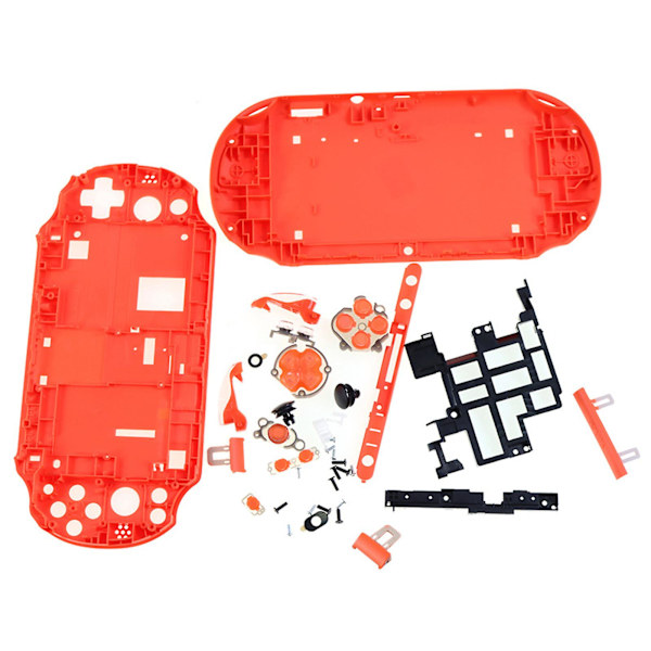 Komplett knappuppsättning för Psv2000 Psvita2000 konsoltillbehör Black