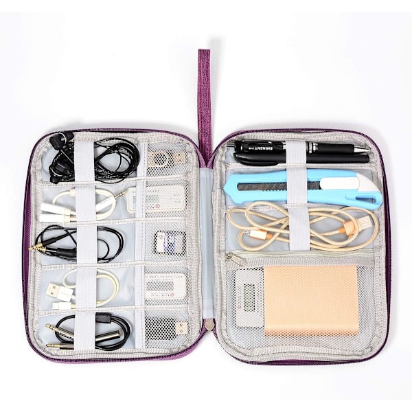 Elektronisk Organizer Väska Vattentät bärväska Travel