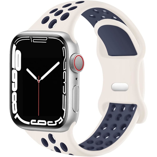 Sportband kompatibel med Apple Watch Band 49mm 45mm 44mm