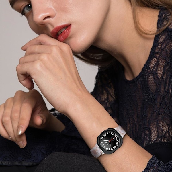 Resinrem til   Galaxy Watch 7 Ultra 47mm, justerbar let og sporty udskiftningsrem til   Galaxy Watch 7 47mm kvinder og mænd 12
