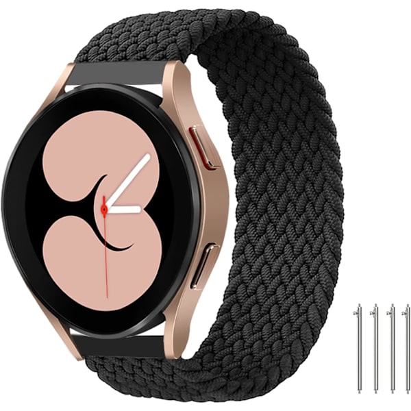 Solo Loop-Betalt Band Kompatibelt Med Galaxy Watch 4 40mm