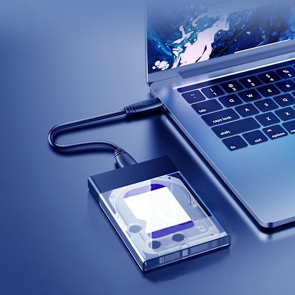 Transparent 2.5'' Usb3.0 Sata 3 Ssd För Case Solid State Disk En
