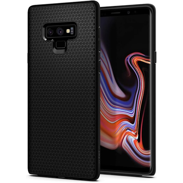 Liquid Air-deksel designet for Galaxy Note 9 (2018) - Matt Svart Matt Svart