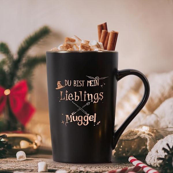 Joymaking Sjov Gavekop med Slogan - Du er min yndlings Muggle Julegaveidé til Ven Kæreste Klassekammerat Gave