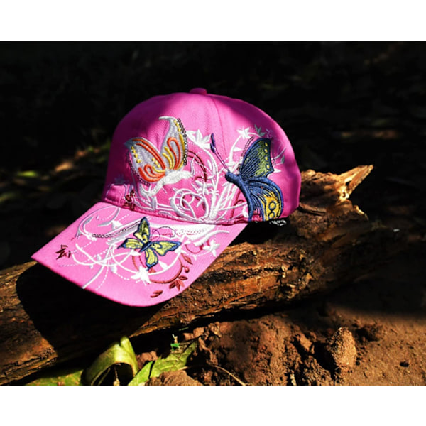 Trucker Caps California H Damehatt Trendy Kreativitet Blomster Sommerfugl