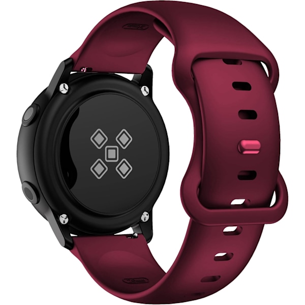 Kompatibel med Garmin Vivoactive 4S Band, 18mm Myk Vanntett