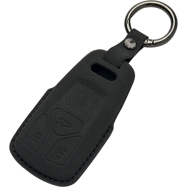 Autoskydd, kompatibel med Audi A4, A5, A6, A7, A8, Q3, Q5, Q7, R8, RS, S4, S5, S6, S7, S8, TT, TT, Smart nyckelskydd, skydd, svart
