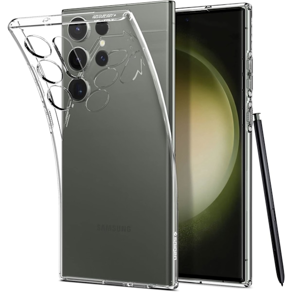 Liquid Crystal -suojakuori Galaxy S23 Ultra -puhelimelle (2023) [Sotilastason suojaus] - Kristallinkirkas Kristallinkirkas