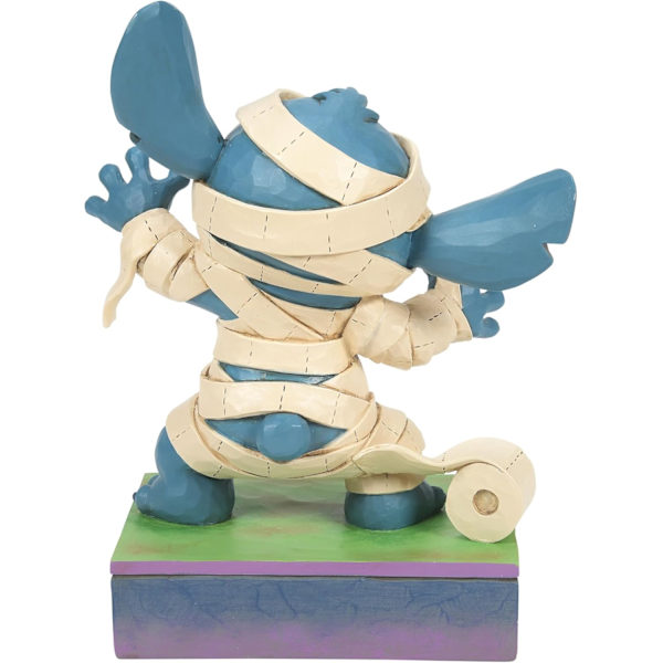 Enesco Disney Traditions Collection af Jim Shore     Lilo og Stitch Mumie Kostume Figur - Håndmalet Kunsthåndværk i Stenharpiks