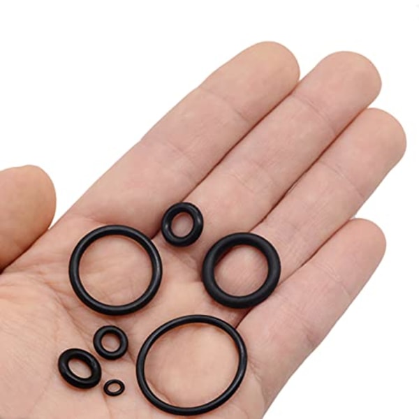 50 x Assorterede Gummi O-Ringe - VVS DIY Hanepakninger