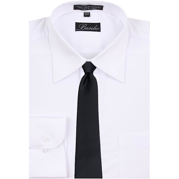 Herre Designer Ensfarvet Tuxedo Formel Lynlås Halsbind