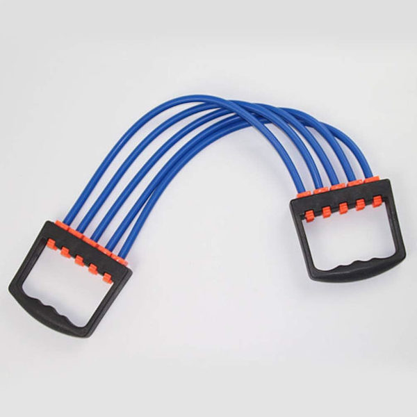 Fitness Elastisk Drag Rpe Bdybuilding Expander Justerbar ng Eerciser Sing Eerciser Dual- Expander Arm Dragning Resistent Band Instrument Slumpmässig