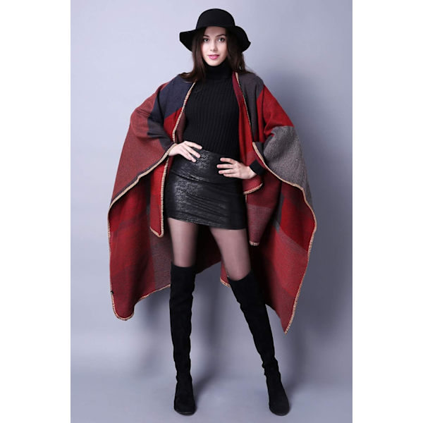 Dame Vinter Poncho Cape Oversized