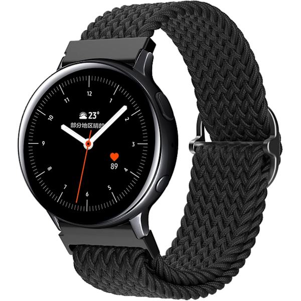 20 mm mjukt justerbart sportband som är kompatibelt med Galaxy Watch