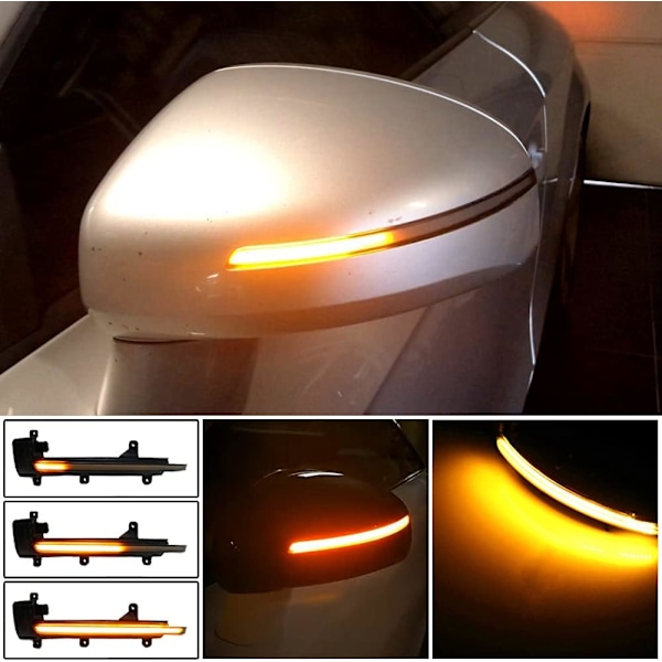 Dynamiska sekventiella blinkande LED-sidoblinkers (Audi TT TTS MK2 8J TTRS R8)