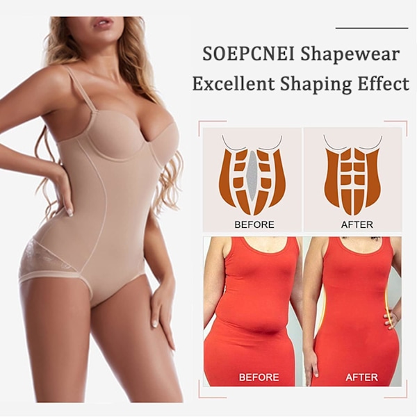 Shapewear för kvinnor. Damernas sexiga body. Tummy Control Fajas Body Shaper