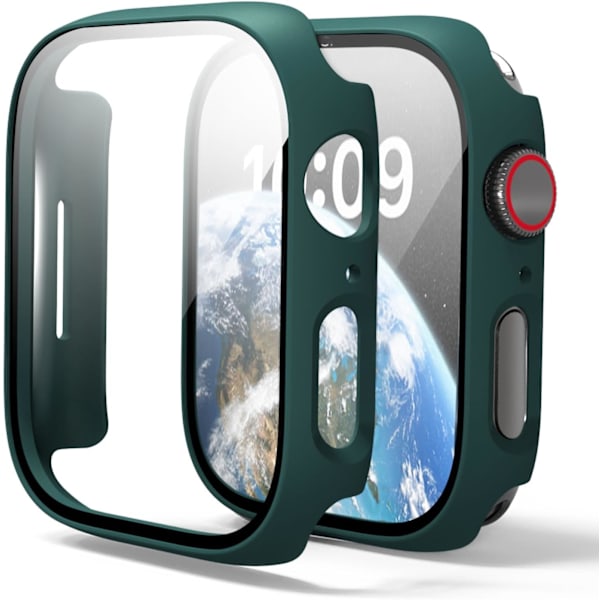 Bumperfodral med skärmskydd för Apple Watch 44 mm