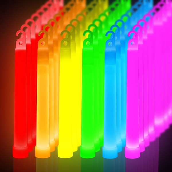 48-pack Glow Sticks, stora förpackningar för fester