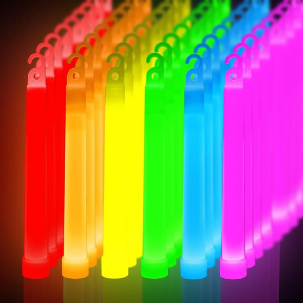 96-pack Glow Sticks, festartiklar i bulk