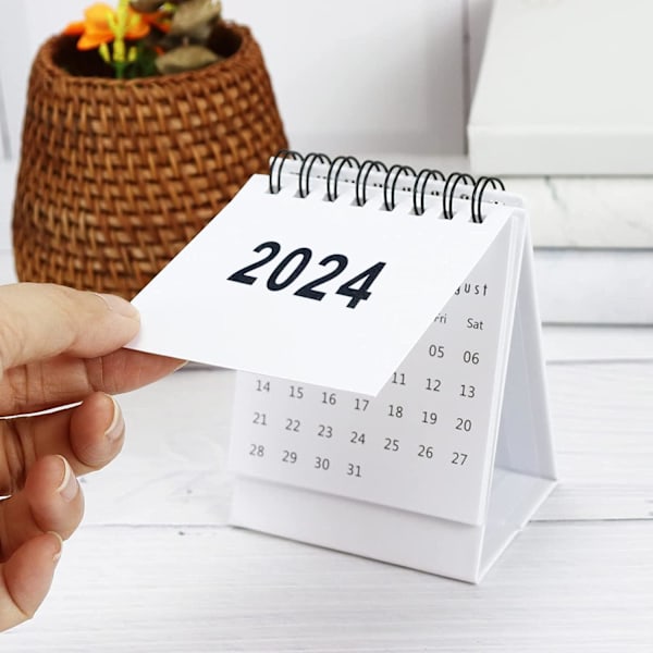 Liten skrivebordskalender 2023-2024 - Mini daglig planlegger