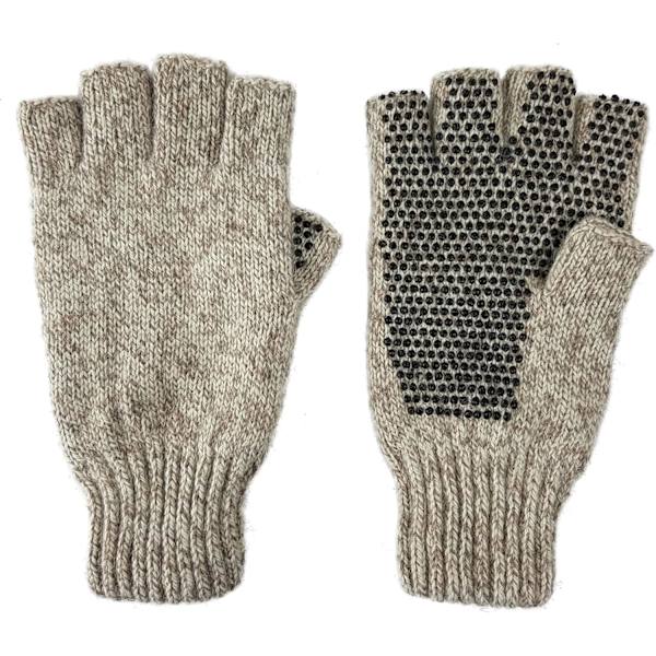 Ragg Wool Fingerless Handskar för män