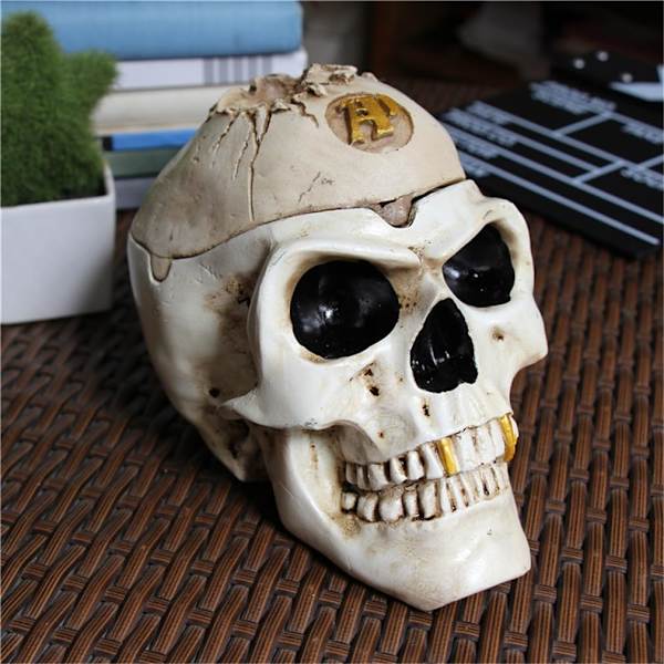 Halloween græskar askebæger til cigaretter Desktop rygning askebakke PU askeholder til hjemmekontor dekoration stil En størrelse stil En størrelse