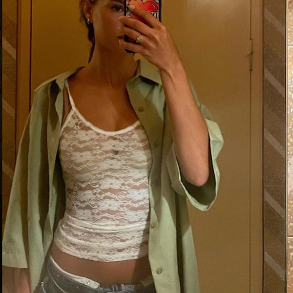 Blonder Perspektive Camisole
