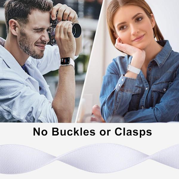 Elastiske nylon solo-reimer som er kompatible med Apple Watch