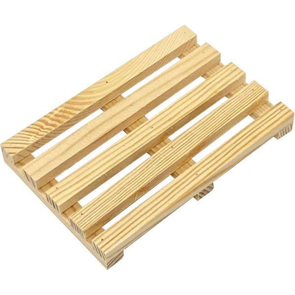 Uferdige treunderlag for minikopper (6-pakning)