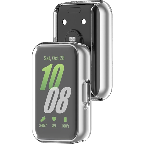 (6-pakning) Skjermbeskytter Etuier Kompatible med Galaxy FIT 3 R390 2024 Klokke, Myk Farge TPU Støtsikkert Deksel Slank Beskyttelse Tynn Støtfanger Skallbeskytter,